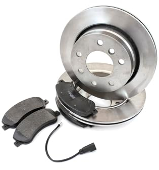 Bremsenset Vorderachse erstellt mit BOSCH Bremsscheiben Scheibenbremsen Ø345 belüftet beschichtet vorne + Bremsbeläge Bremsklötze für A6 Avant Q5 A7 Sportback Macan