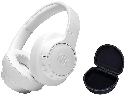 JBL Tune 710BT - Cuffie wireless Bluetooth con custodia CCI (bianco)
