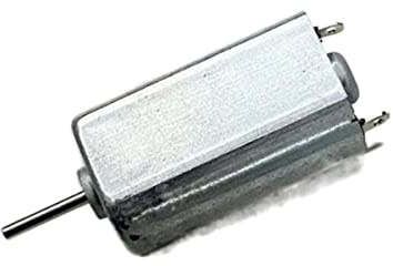 DIY-Zubehör axiale Batteriemotoren, Mikromotor, 050 Spielzeugautoteile und Zubehör Mini-Bootsmotor, kleine Motoren, starke magnetische Kohlebürste mit Kupfergetriebe Hill Gear