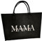 * nähmadl olivia * Tasche aus Filz personalisiert Mama mit Kindernamen kleiner Shopper
