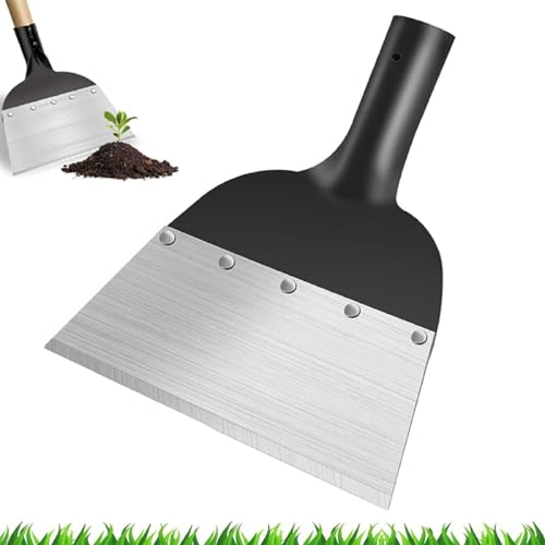 Pelle de Nettoyage multifonctionnelle, Pelle Jardinage, Outillage de Jardin, Dispositif de Désherbage, Pelle de désherbage, Pelle Extérieure de Nettoyage de Jardin, Agriculture, déglaçage, Mousse,23cm