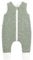 Ehrenkind® Musselin Schlafsack mit Füßen 2.5 TOG 100% Bio-Baumwolle Jade mit Tropfen | 80 cm | Oeko Tex zertifiziert