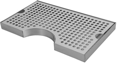 Cabilock Bandeja De Goteo Acero Inoxidable Colector Kegerator Dispensador Cerveza