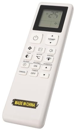 3P593972-1E Sostituzione del Telecomando del Climatizzatore per Telecomando del Climatizzatore con Staffa per Montaggio a Parete