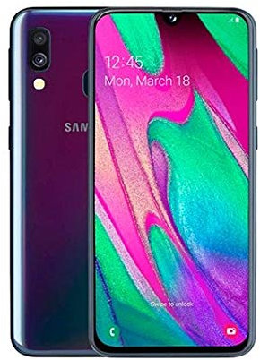 MOVIL Smartphone SAMSUNG Galaxy A40 DS A405 4GB 64GB Negro (Reconditionné)