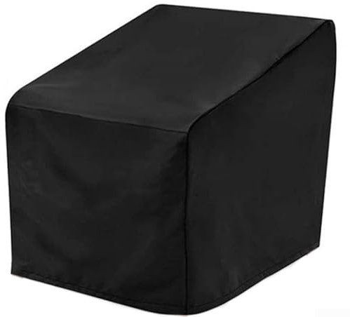 Eawfgtuw Outdoor Garden Seat Cover 420D Oxford Cloth Sofa Dust Protector Waterproof Furniture Cover for Patio Chairs Multiple Sizes Available Black Sturdy Easy Clean(89 * 97 * 79/40cm)