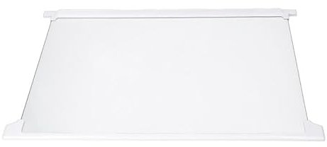 LUTH Premium Profi Parts Glasplatte mit Halteleisten kompatibel mit Beko 4331213900 für Kühlschrank
