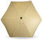 CREVICOSTA QUALITY MARK MARCAS DE CALIDAD - Sombrilla/Parasol redonda 300 cm Ø (Beige)