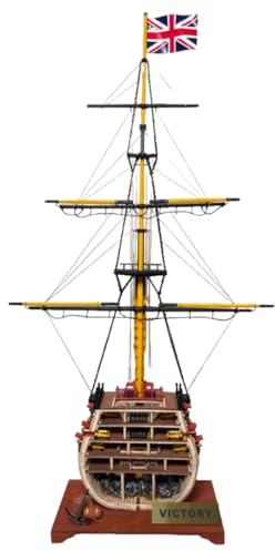 1:200 3D Holzpuzzle Victory Querschnitt Schiff Für Erwachsene, Holz Schiffsmodellbausatz Herausfordernd Gehirnrätsel, Heimdekoration Geburtstagsgeschenk DIY Set