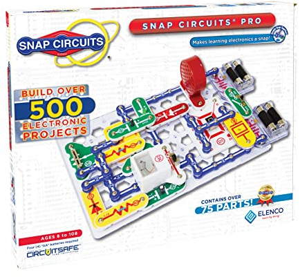 Snap Circuits Elenco Snap Circuits Pro 500 in 1 Electronics Exploration Kit