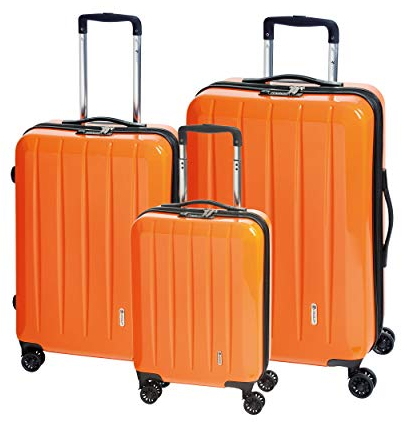 CHECK.IN Trolley-Set London 2.0, 3-TLG., orange