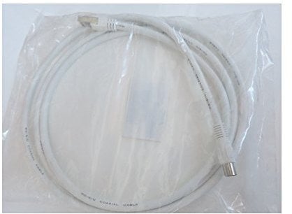 AXITRONIC Cordon Ethernet 2 mètres RJ45 - IEC pour Télévision