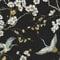 Graham & Brown Papier peint intissé Oiseaux Japonais 1005 x 52cm Noir, Vert | Revêtement Mural, Tapisserie | Ambiance Facile à poser et à enlever