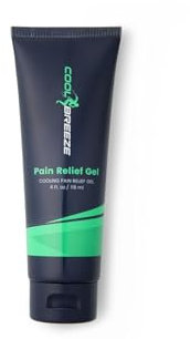Cool Breeze, Heating and Cooling Gel for Severe Back Pain, Muscle Soreness, Arthritis and Joint Pain Relief, 113g Tube