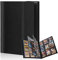 Álbum de Para Cartas,20 Páginas,360 Álbum de Para Cartas Coleccionista,Álbum Colección Tarjetas Impermeable,Tener un Elástico (negro)