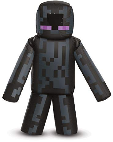 Disguise Enderman Inflatable Child, Schwarz