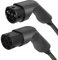 DELTACO Typ 2 EV-Ladekabel für E-Autos und Hybrid Fahrzeuge, Elektroauto Charger Mennekes Kabel, Kompatibel mit ID.3, ID.4, Zoe, E-Tron, Model S/3/X/Y, Leaf, 1-phasig, 32A | 7.6kW, 5 Meter