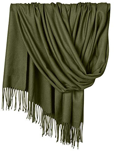 YAOMEI Unisex Damen Herren Schal Schlauchschal, 2018 Winter Feinstrick Halstücher Stolen Umschlagtücher Schal Warmes Halstuch (78.74 * 27.56 Zoll (200cm * 70cm), Armeegrün)