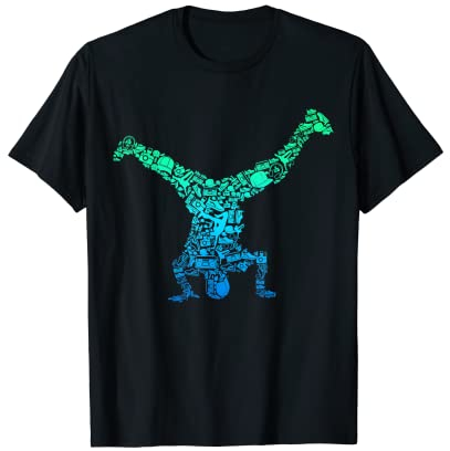 Breakdance Breakdancer Breakdancing Herren Kinder Jungen T-Shirt