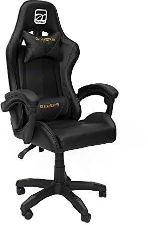 Sedia Gaming Ufficio Chair KING con due Cuscini Lombari Regolabile 90563