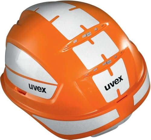 Uvex Schutzhelm pheos Alpine 9773256 orange mit Lüftungen 1 Stück