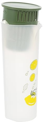 BESTonZON Pichet Eau Plastique Pour Eau Froide Bouilloire Domestique Pot Pour Maison Convient Aux Boissons Maison Et Au Thé Glacé