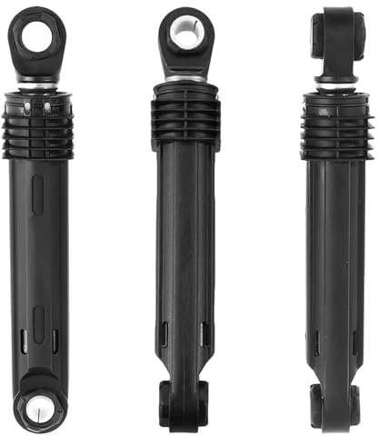 WIYETY Amortiguador Lavadora Paquete de 3: Amortiguadores de Arandela Amortiguador Lavadora para Lavadoras Samsung LG Originales Varilla Amortiguador Varilla de Soporte Varilla Amortiguador (Negro)