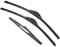 3/6 stücke Doppel Gummi Auto Wischer Klingen for 2010-2015 KIA Sportage SL Vorne Hinten Scheibenwischer Zubehör 2011 2012 2013 2014 2015(3PCS)