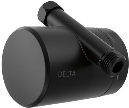 Delta Clarifi 7SF100-BL - Filtro de ducha de agua dura, filtro de ducha, color negro mate