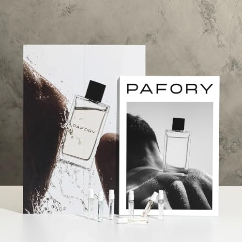 Pafory Herren Adventskalender mit Nischen- & Luxusparfüm I 24 exklusive 2 ml Parfümproben I Geschenk für Männer inkl. Magazin, Duftstreifen & Gutscheine I Streng limitiert mit Gesamtwert 500 €