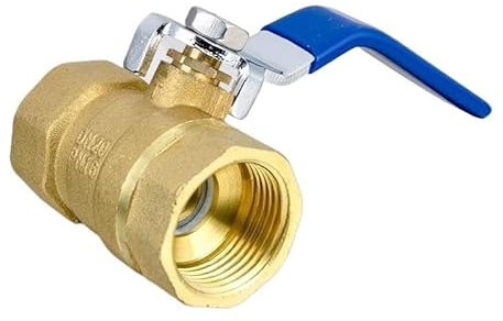 XIAOGYYE Mit Hebelgriff, Kupfer-Sanitärhahn, 1/4 Zoll 3/8 Zoll Messing-Bsp-Gewinde, Kugelhahn/1/4