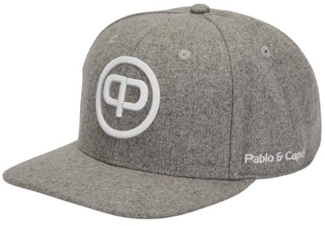Pablo & Capone Snapback Cap - Granite & White