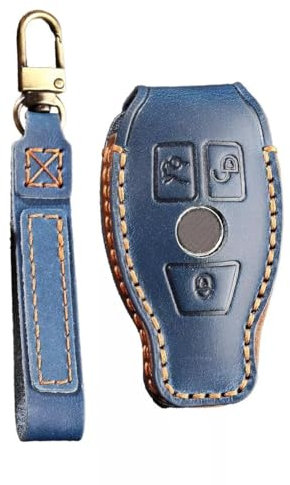 ZLLYGMD Pièces de réparation Automobile Étui Porte-clés en Cuir for Mercedes Classe ABCEGS CLA Facile à remplacer
