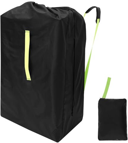 VAVPUP Transporttasche Kinderwagen Flugzeug,63x43x120cm,wasserdichte Kinderwagen Reisetasche aus Oxford Stoff mit Verstellbarem Schultergurt,Praktisches Reisezubehör für Doppelkinderwagen,AUT
