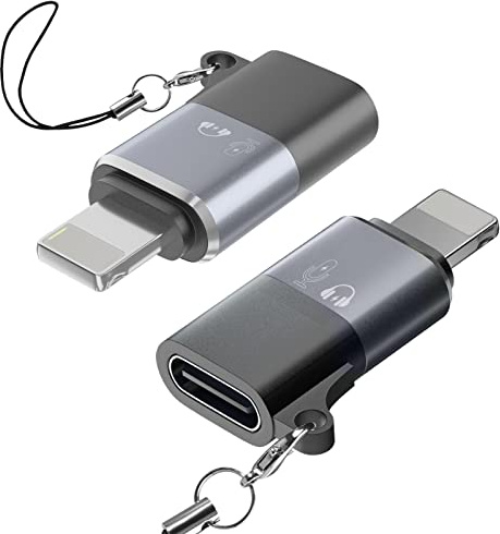 für DJI Mic Mini USB C auf Lighting Adapter,2 Stück