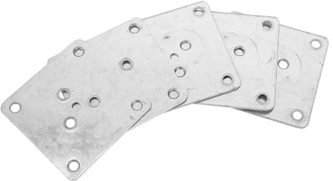 SEWACC 5Pcs Table Leg Fixing Plates Connector Brackets for Furniture Repair for Attaching Legs to Sofas Tables and Couches Easy Installation Durable Design
