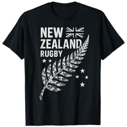 Neuseeland Rugby Silver Fern T-Shirt