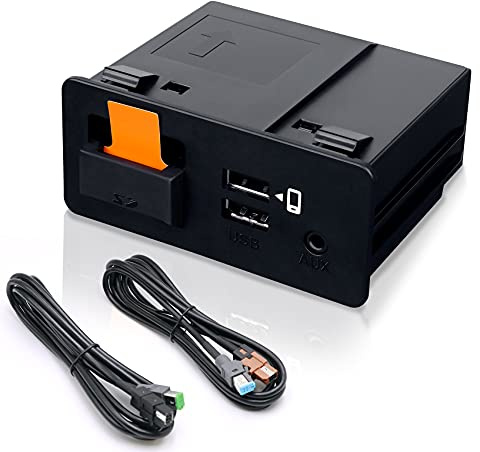 Wired CarPlay Android Auto Adapter für Mazda 2014-2021 MZD Connect OEM Hub | Für Mazda 2 3 6 CX3 CX5 CX9 MX5 mit TK78-66-9U0C Schnellladefunktion und Originalanschluss für Plug and Play