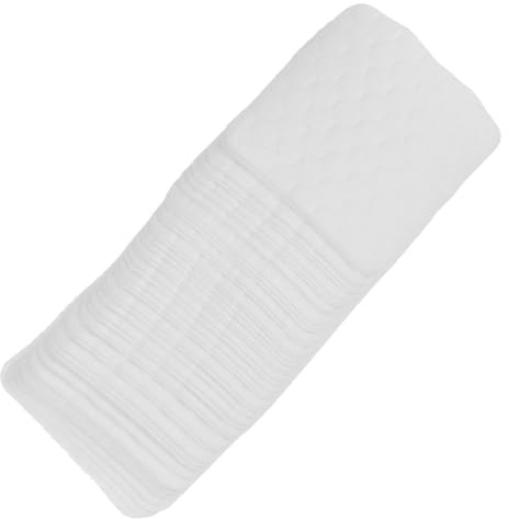 LOORGVEL 5 Stück-packung Fusselfreie Nagellackentferner Tücher Weiche Baumwolle Saugfähige Reinigungspads für Gel und Acrylnägel Schonend zu Natürlichen Nägeln Salonzubehör