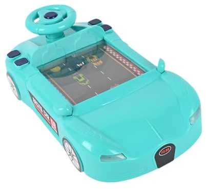 KiBcsLic Musikalisches Lenkrad Spielzeugauto mit Sound Und Licht, Fahrsimulation für Kinder Ab 3 Jahren, Geschenkidee, GrÜn