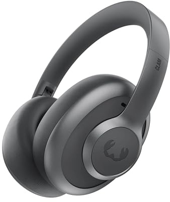 Fresh 'n Rebel Clam Ace 2, ANC-Kopfhörer, Hybrid Active Noise Cancelling, Ambient-Sound-Modus, Multipoint-Bluetooth, Faltbar, Schnellladefunktion, 60 Std. ANC / 100 Std. Wiedergabe (Storm Grey)