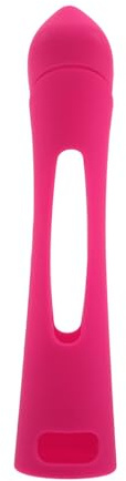 OSOLADY Skincare Gadget Accessory Case, Elastic Silicone Protective Sleeve Compatible for Medicube Facial Tool, Non Slip Beauty Gadget Accessory Rosy