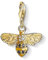 Thomas Sabo Damen Charm-Anhänger Biene Charm Club 925 Sterling Silber 1449-414-39