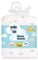 Silentnight Safe Nights Moses Basket Fitted Sheets Set 100% Jersey Cotton Bassinet Size Pack of Two Plain Grey Star Newborn Easy Care Super Soft for Baby with Storage Bag (28 cm x 75 cm x 9 cm)
