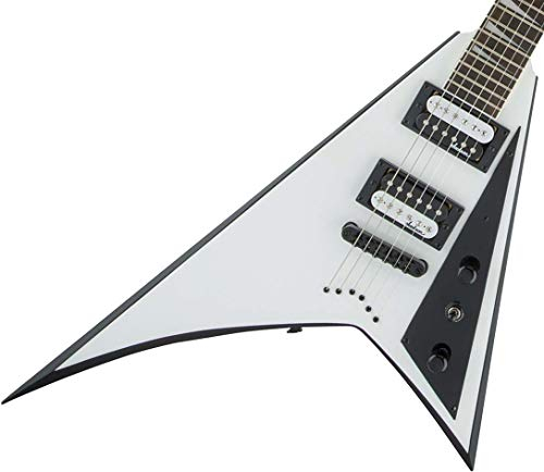 Jackson JS32T Rhoads White w/Black Bevels - E-Gitarre
