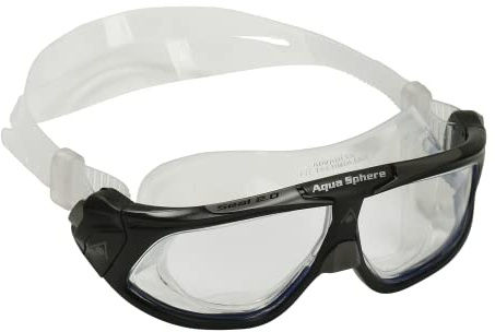 Aquasphere Seal | Maschera da nuoto, occhiali da piscina per uomini e donne con protezione UV e guarnizione in silicone, lenti anti-appannamento e anti-perdite