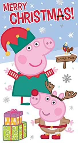 Danilo Promotions LTD Offizielle Peppa Pig Weihnachtskarte