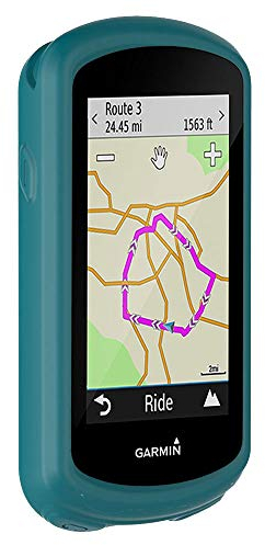 subtel Schutzhülle kompatibel mit Garmin Edge 1030 / Edge 1030 Plus Silikoncase - Bike GPS Schutztasche Silikon Case, Fahrradnavi Hülle - Bumper Cover Etui grün