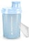 Protein Shaker 300 ml „Heaven“ auslaufsicher, BPA frei mit einklickbarem Sieb & Skala für Cremige Whey Shakes, Gym Fitness Becher für Isolate & Sport Konzentrate, Eiweiß Shaker, Original in Himmelblau