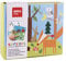 APLI Kids 18819 – Set mit Gummibändern in verschiedenen Formen im Karton, Modell Bosque – Set mit Aufklebern zur Vervollständigung der Illustrationen